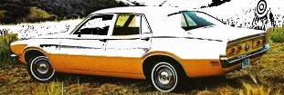 1972 Mercury Comet 4-Door Sedan